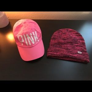 Victoria Secret PINK hat and beanie